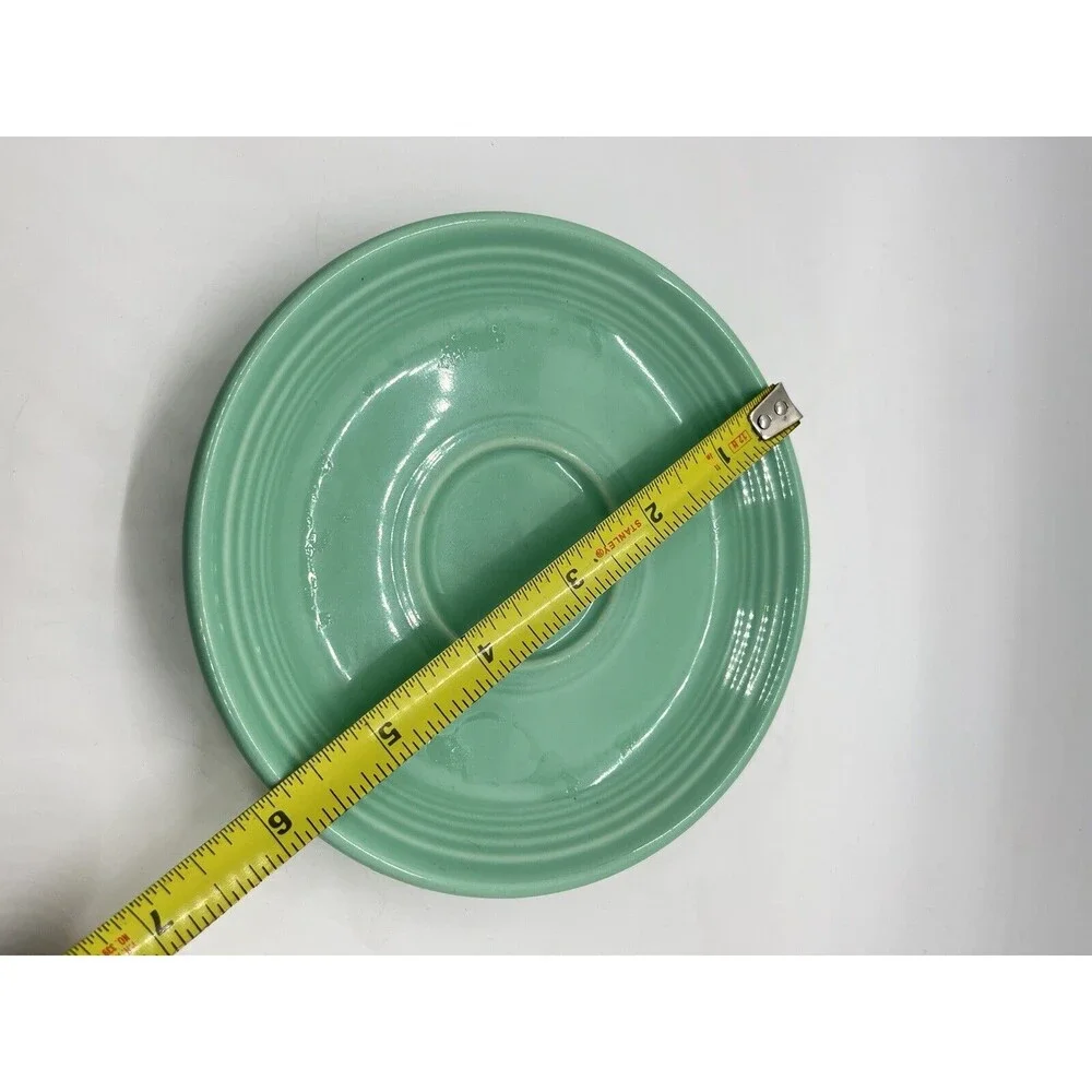 Vintage Fiestaware 6” Saucer Green